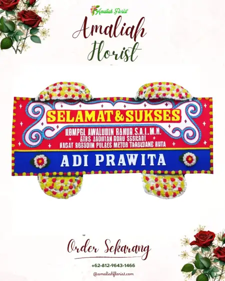 Papan Bunga Ucapan Selamat Jenu